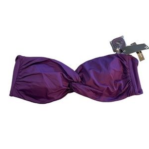 Mossimo Purple Bikini Top NWT Size X-Large #2546